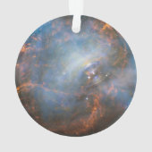 カニ星雲の中心中性子星。 オーナメント (裏面)