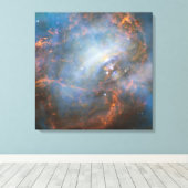 カニ星雲の中心中性子星。 キャンバスプリント (インサイチュ (ウッドフロア))