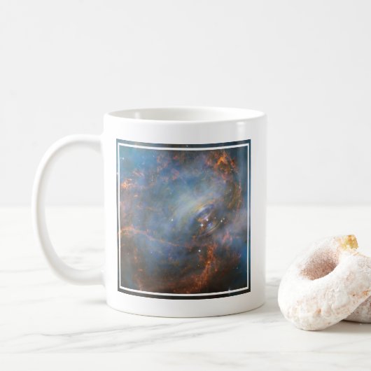 カニ星雲の中心中性子星。 コーヒーマグカップ (ドーナツ)