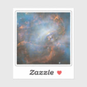 カニ星雲の中心中性子星。 シール (シート)