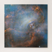 カニ星雲の中心中性子星。 ジグソーパズル (縦)