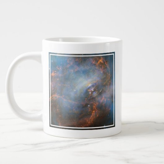 カニ星雲の中心中性子星。 ジャンボコーヒーマグカップ (左)