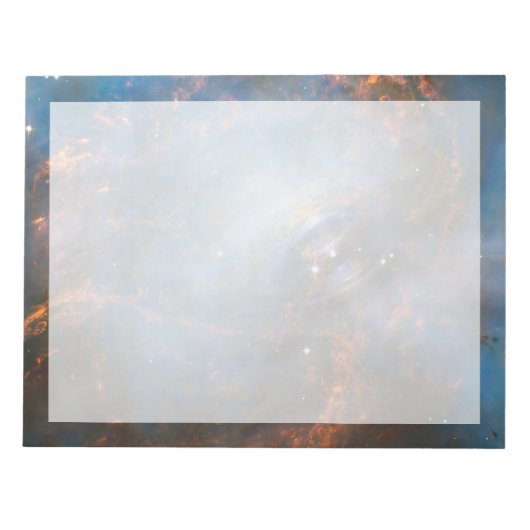 カニ星雲の中心中性子星。 ノートパッド (正面)