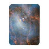 カニ星雲の中心中性子星。 マグネット (縦)