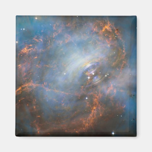 カニ星雲の中心中性子星。 マグネット (正面)