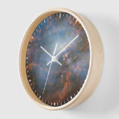 カニ星雲の中心中性子星。 壁時計 (傾斜)