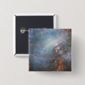 カニ星雲の中心中性子星。 缶バッジ (正面&裏面)