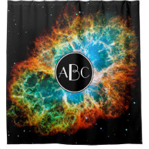 カニ星雲の超新星残骸とモノグラムカスタム