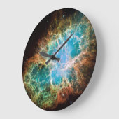 カニ星雲ウォールクロック ラージ壁時計 (傾斜)