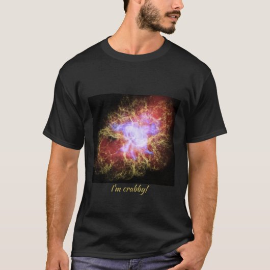 カニ星雲クラビーTシャツ Tシャツ (正面)