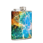 カニ星雲スーパーノバレムナントハッブル宇宙写真 フラスク (右)