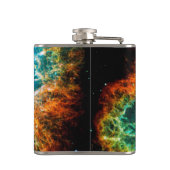 カニ星雲スーパーノバレムナントハッブル宇宙写真 フラスク (裏面)