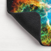 カニ星雲スーパーノバレムナントハッブル宇宙写真 マウスパッド (コーナー)