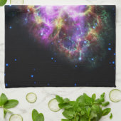 カニ星雲スーパーノバレムナントハッブル複合体 キッチンタオル (折り畳み)