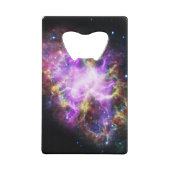 カニ星雲スーパーノバレムナントハッブル複合体 クレジットカード栓抜き (正面)