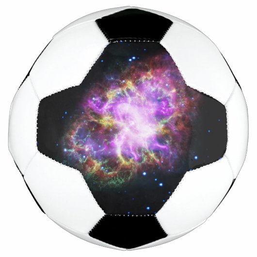 カニ星雲スーパーノバレムナントハッブル複合体 サッカーボール (正面)