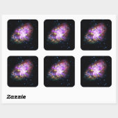 カニ星雲スーパーノバレムナントハッブル複合体 スクエアシール (シート)