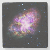 カニ星雲スーパーノバレムナントハッブル複合体 ストーンコースター (正面)