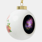 カニ星雲スーパーノバレムナントハッブル複合体 セラミックボールオーナメント (左)