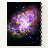 カニ星雲スーパーノバレムナントハッブル複合体 ノートブック (裏面)