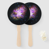 カニ星雲スーパーノバレムナントハッブル複合体 ハンドファン (正面&裏面)