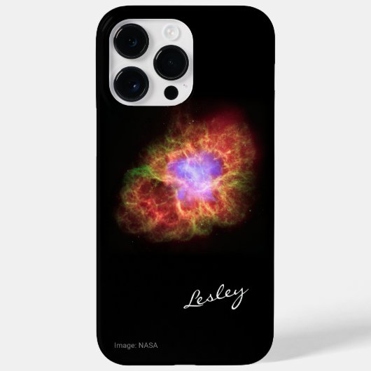 カニ星雲名前をカスタムする天文学 Case-Mate iPhoneケース (裏面)