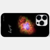 カニ星雲名前をカスタムする天文学 Case-Mate iPhoneケース (裏面 (横))