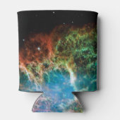 カニ星雲宇宙天文学サイエンス写真 缶クーラー (裏面)