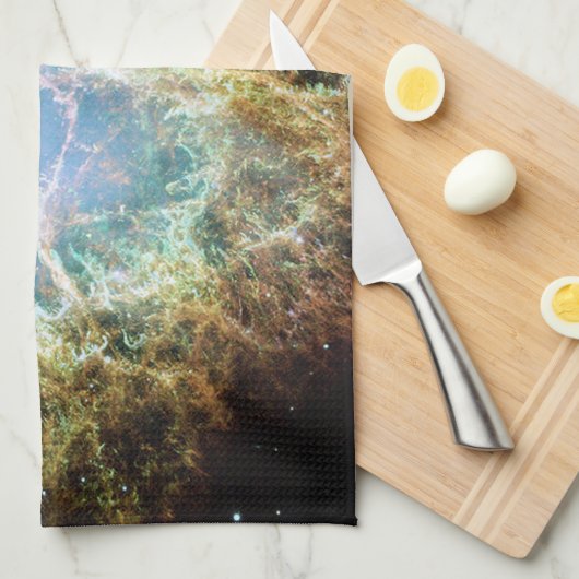 カニ星雲 キッチンタオル (四つ折り)