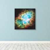 カニ星雲 – ハッブル望遠鏡 キャンバスプリント (インサイチュ (ウッドフロア))