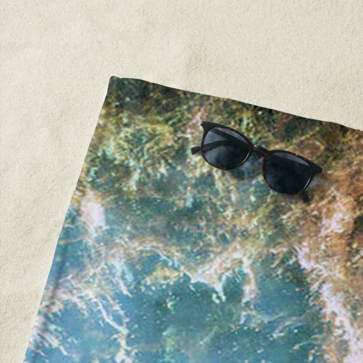 カニ星雲 ビーチタオル (インサイチュ)