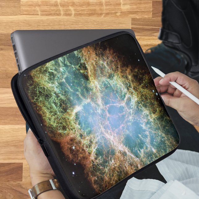 カニ星雲 ラップトップスリーブ (Crab Nebula Laptop Sleeve)