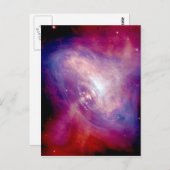 カニ星雲NASA宇宙 ポストカード (正面/裏面)
