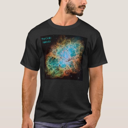 カニ星雲Tシャツ Tシャツ (正面)