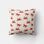 カニ模様 クッション (裏面)