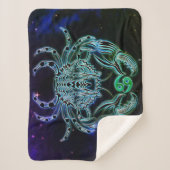 カニ毛布のがん シェルパブランケット (正面)