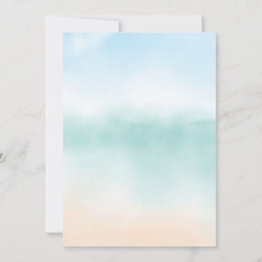 カニ沸騰ファミリーサマーシーフードパーティー 招待状 (裏面)