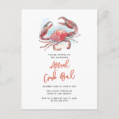 カニ沸騰ファミリーサマーシーフードパーティー 案内ポストカード (正面)