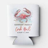 カニ沸騰ファミリー懇親会夏シーフードパーティー 缶クーラー (裏面)