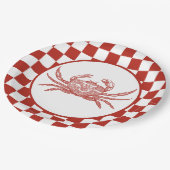 カニ沸騰 ペーパープレート (アングル)