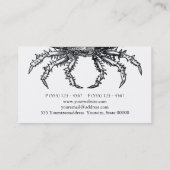 カニ海洋生物学航海の 名刺 (裏面)