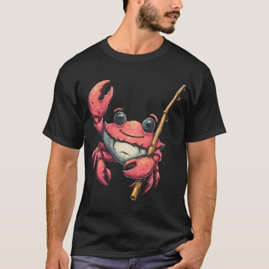 カニ漁師 Tシャツ (正面)