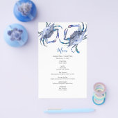 カニ煮沸バジェットメニュー チラシ (シングル)