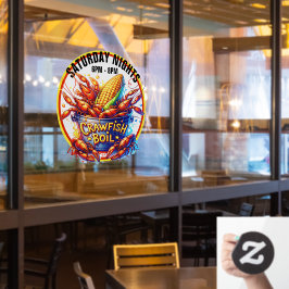 カニ煮沸 ウィンドウサイン