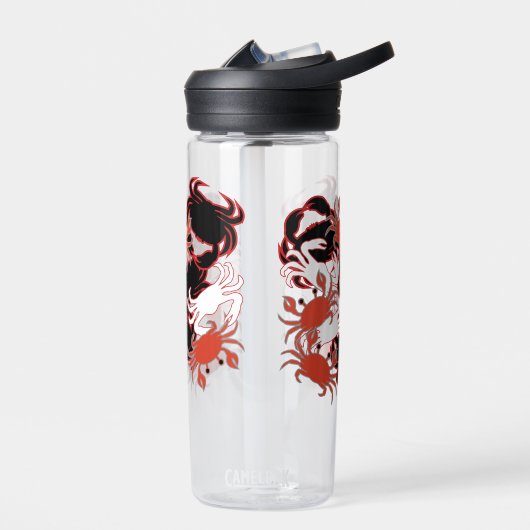 カニ熱狂する殻類心地用 ウォーターボトル (左面)