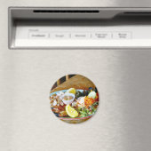 カニ爪レモンサラダ魚皿 マグネット (インサイチュ (食洗機))