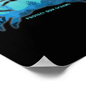 カニ環境保護、気候保護、 ポスター (角)