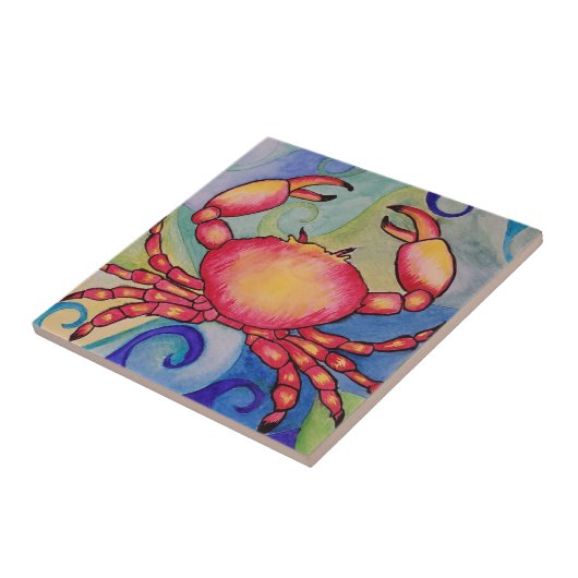 カニ瓦 タイル (側面)