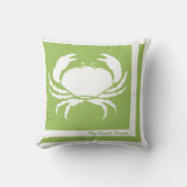 カニ画像パーソナライズされたアメリカのMoJo枕 クッション (正面)
