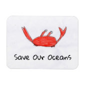 カニ磁石 マグネット (横)
